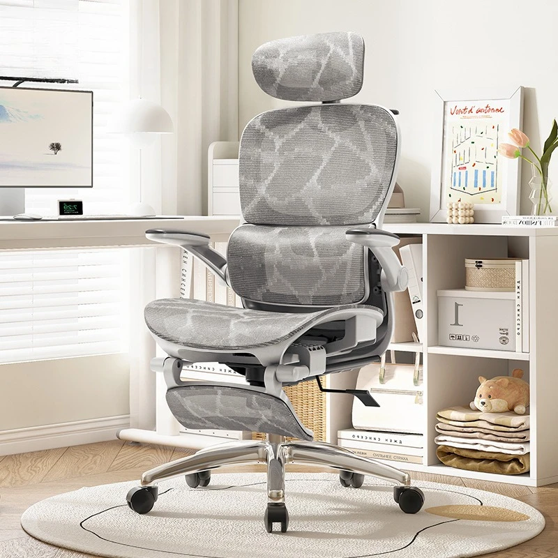 

Study Chair Ergonomic Office Desk Chair With Lumbar Support Swivel Rolling For Home Office Computer Room Swivel Rolling
