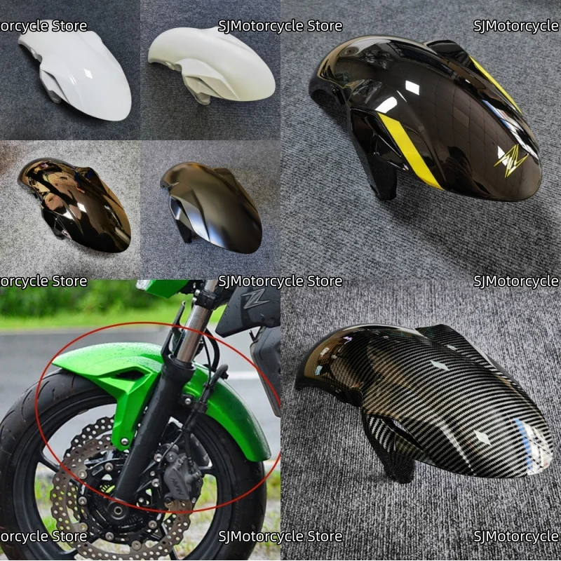 

Front Fender Fairing Mudguard Front wheel Covers Fit For Kawasaki Ninja 650 Ninja650 2017-2024 Z650 2017 2018 2019-2023