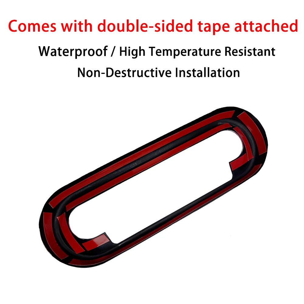 For Mini Countryman U25 F65 F66 F67 Cooper S E SE J01 EV 2024 2025 Car Central Control Button Frame Cover Sticker Accessories