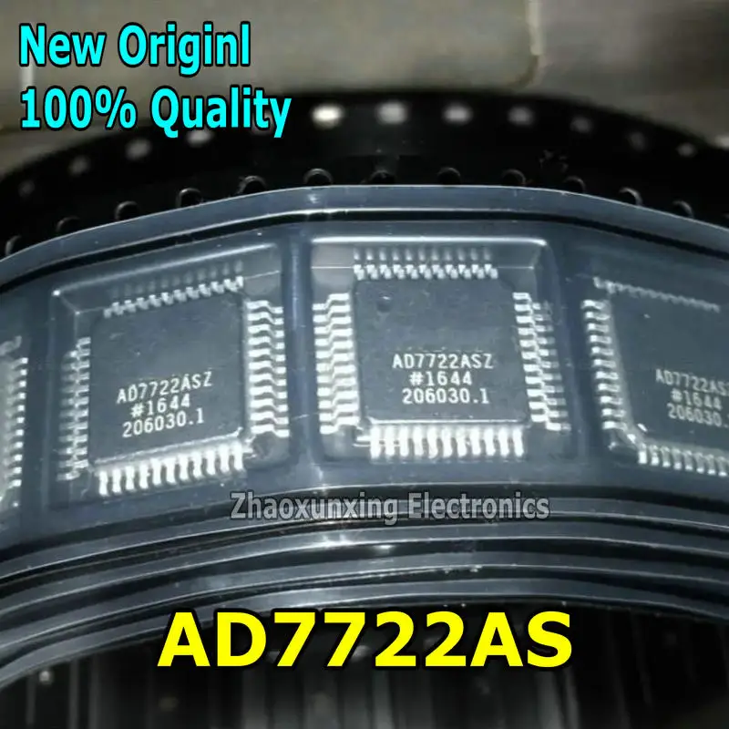 1~2PCS   New   AD7722AS    AD7722ASZ    QFP-44      Chipset