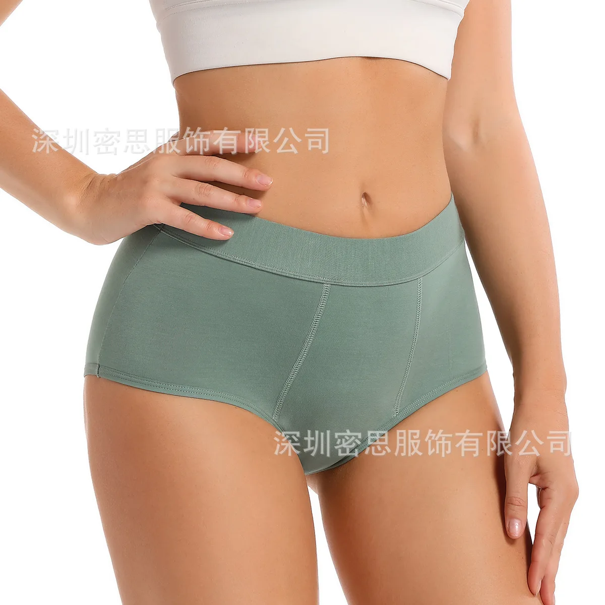 Wholesale of physiological pants for foreign trade, high waisted triangle pants, breathable underwear, leak proof underwear, spe