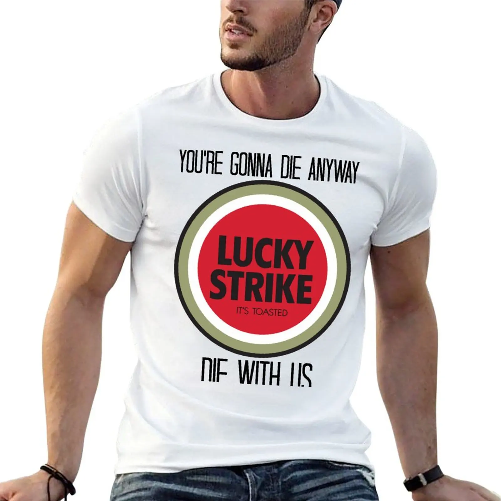 mad men lucky strike pitch T-Shirt Light Athletic Short Sleeve Tee Shirt