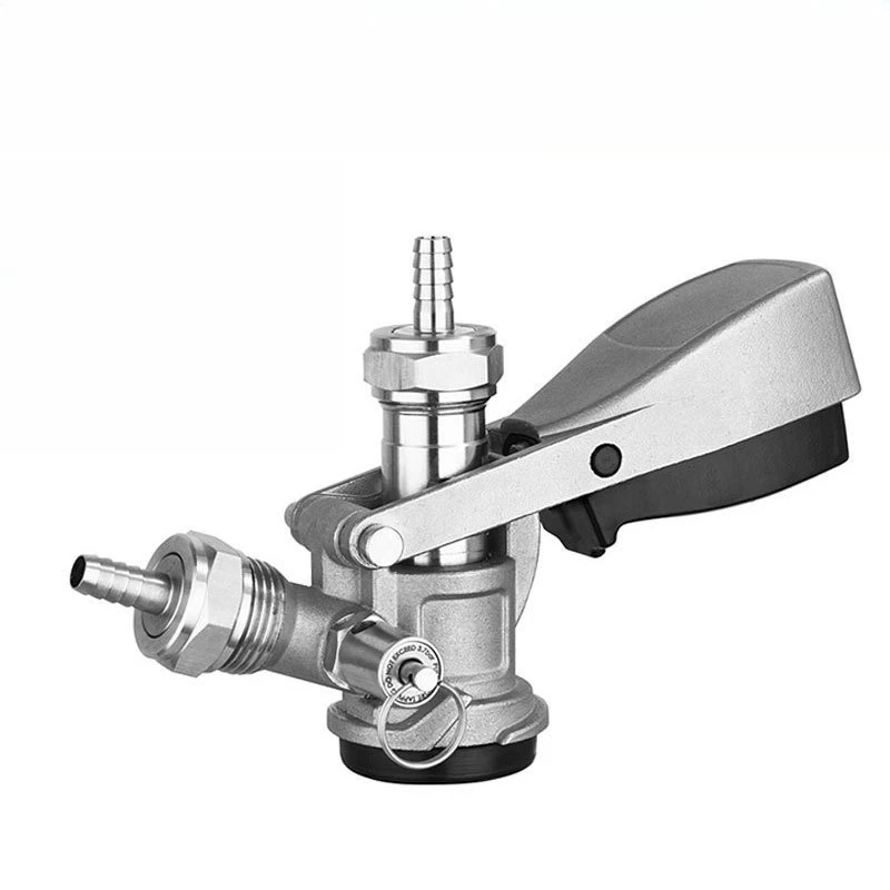 Stainless Steel Beer Keg Coupler With Pressure Relief Valve A/G/S/D Type Plate Well Style Tap