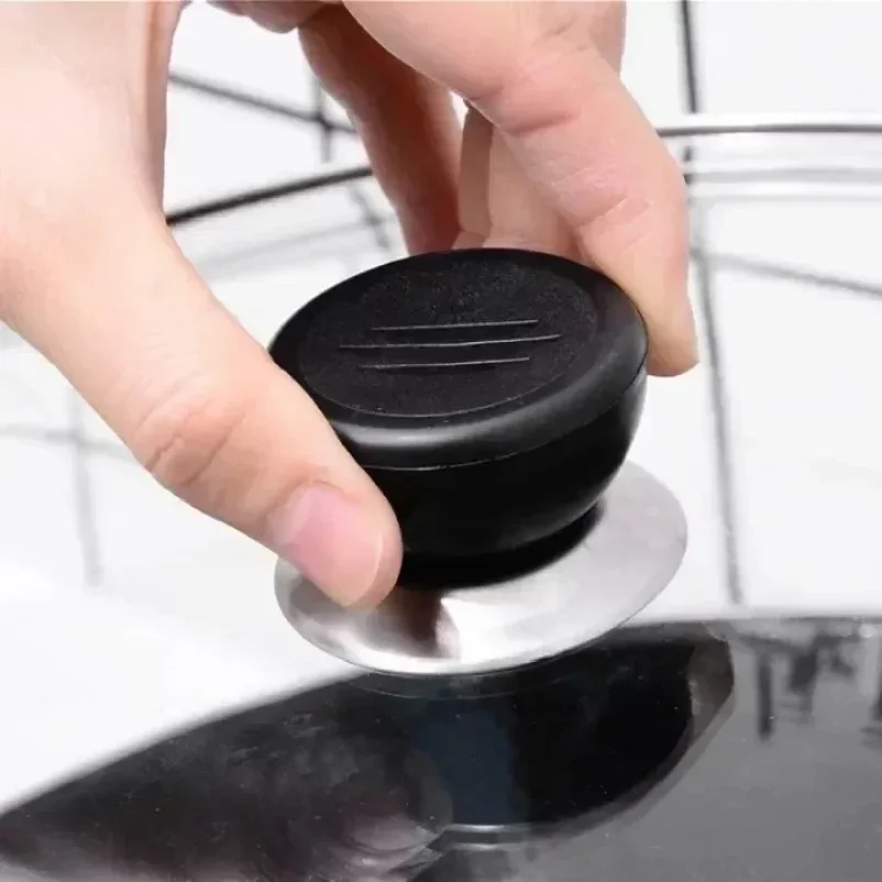 Kitchen Tools Replaceable Universal Pot Lid Handle Anti-Scalding Pot Lid Handle Pots Lid Head Kitchen Accessories Cap 2