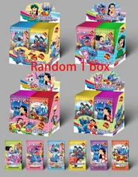 1Set of 288Sheets Interstellar Baby Collection Card Shiny Stitch Cute Stitch Cards Gam Anime Battle Carte for Children Gift Toy