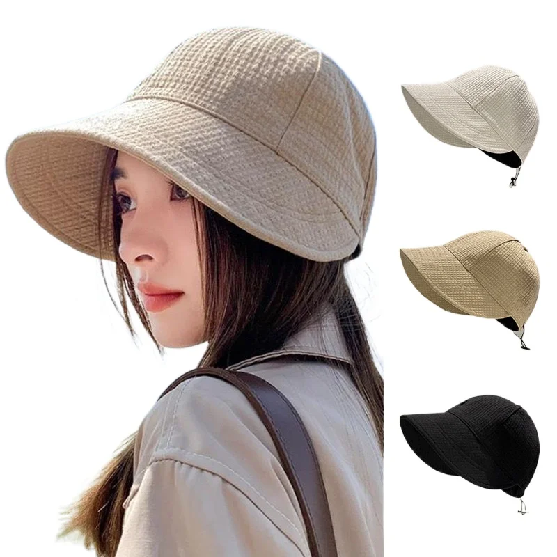 Waffle Shaped Women's Sun Shading Duckbill Hat, UV Resistant Fashionable Spring and Summer Sun Shading Hat