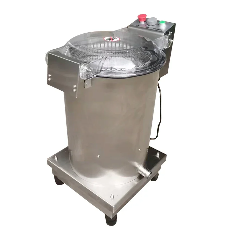 Special Dehydrator For Vegetable Leaves And Fillers Commercial Large Capacity Electric Stainless Steel Spin Dryer Machine