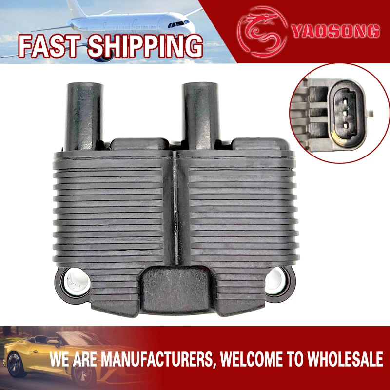 

Ignition Coil For Harley-Davidson 99-06 Dyna FXD FLST FXST Sportster 883 1200 0.5 OHM 31655-99