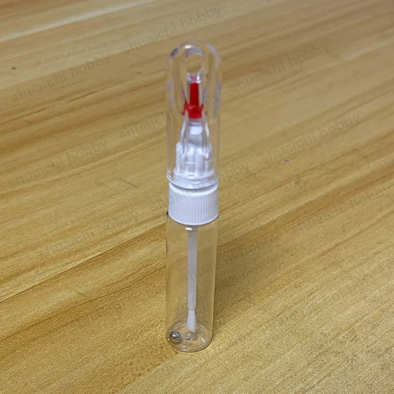 2PCS 10ml Empty Plastic Needle Tip Oil Bottle Motor Lubrication Storage Container Modification Tool for Mini 4WD Car Hobby Model