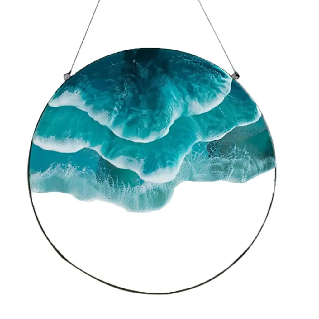 Art Oceans Wall Hanging Panel Indoor Entrance Hotel Window Pendants Decor