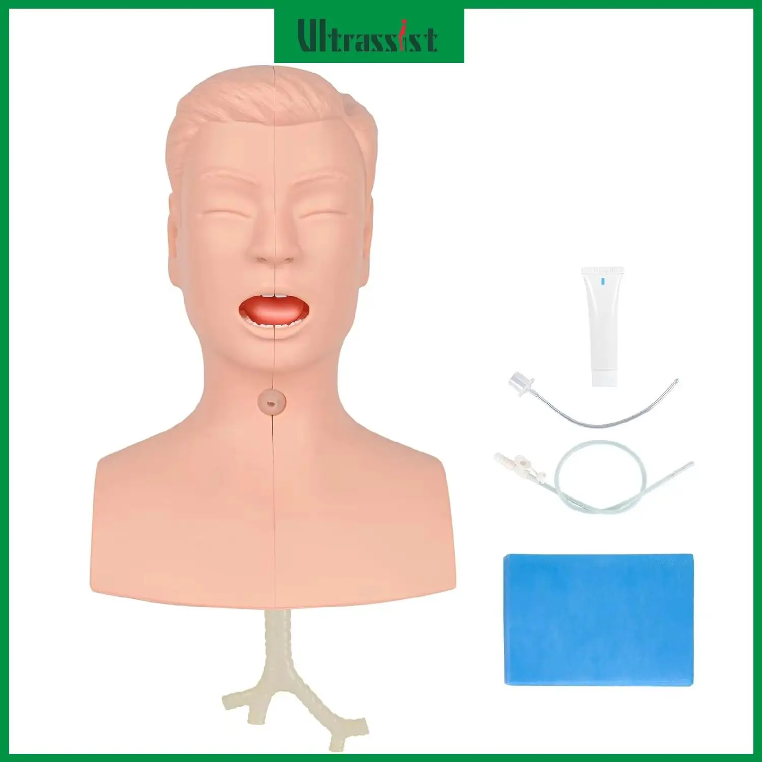 Ultrassist Manikin Airway Simulator Model Advanced Suction Training Sputum Simulation Practice for Medical Nursing Education