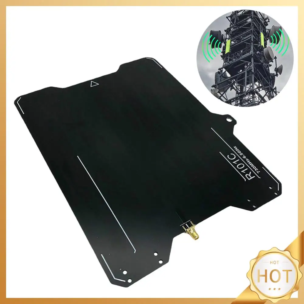 

R101C Ads-b UWB широкополосная направленная антенна 730 МГц-6,5 ГГц UWB антенна 23x22,5 см черная для приема радиосигнала