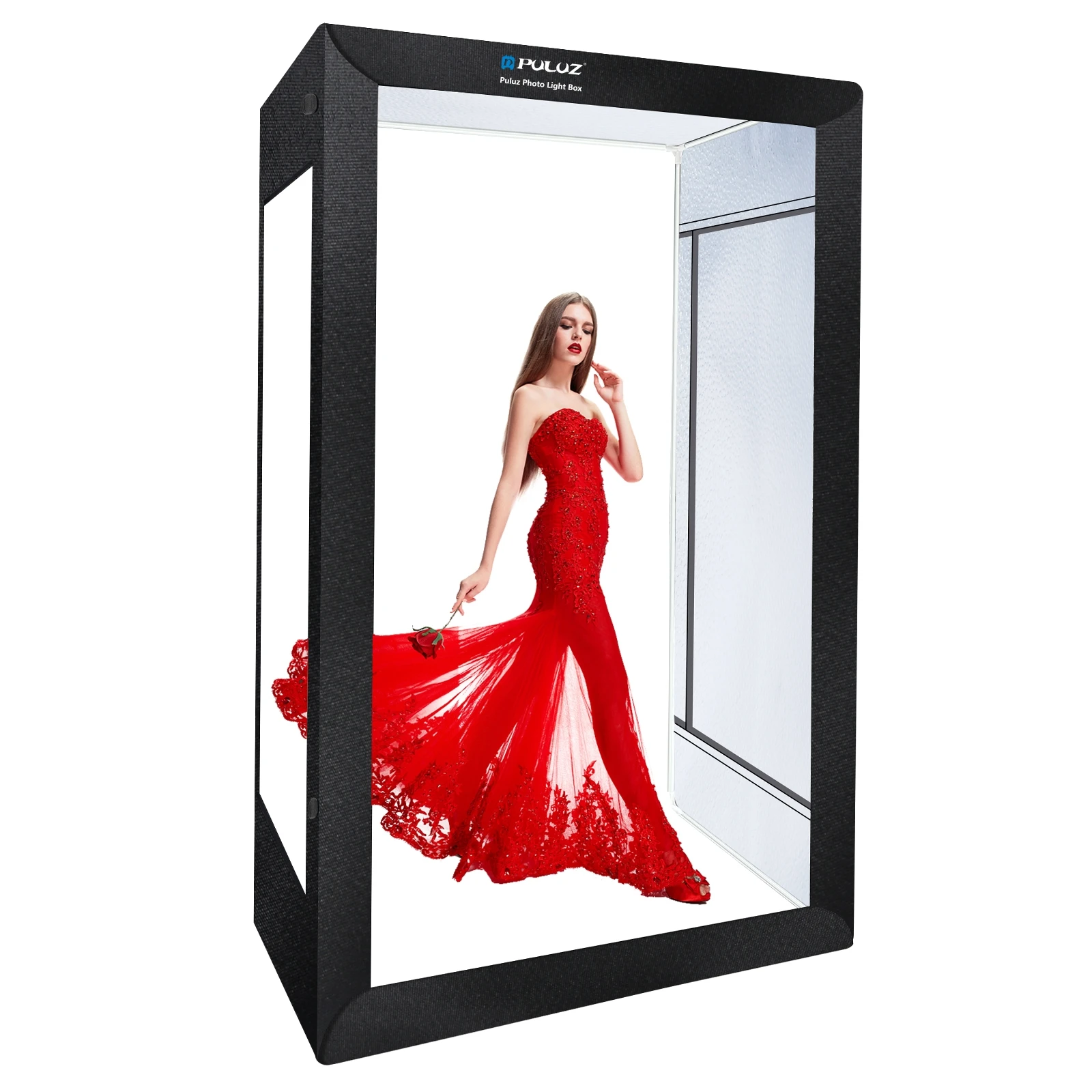 High Quality PULUZ 2m 240W 5500K Photo Light Studio Box Kit for Clothes Adult Model Portrait Photo Studio Box