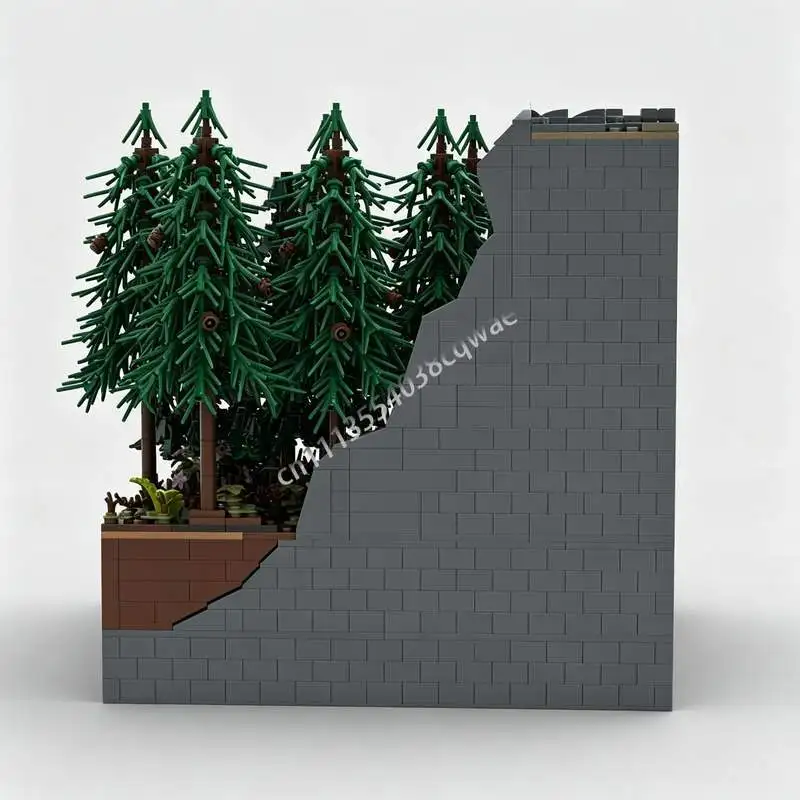 3171PCS Hohengeroldseck Castle Forest Module Building Blocks Model Custom Architecture DIY Assembly Toy Medieval Display Gifts