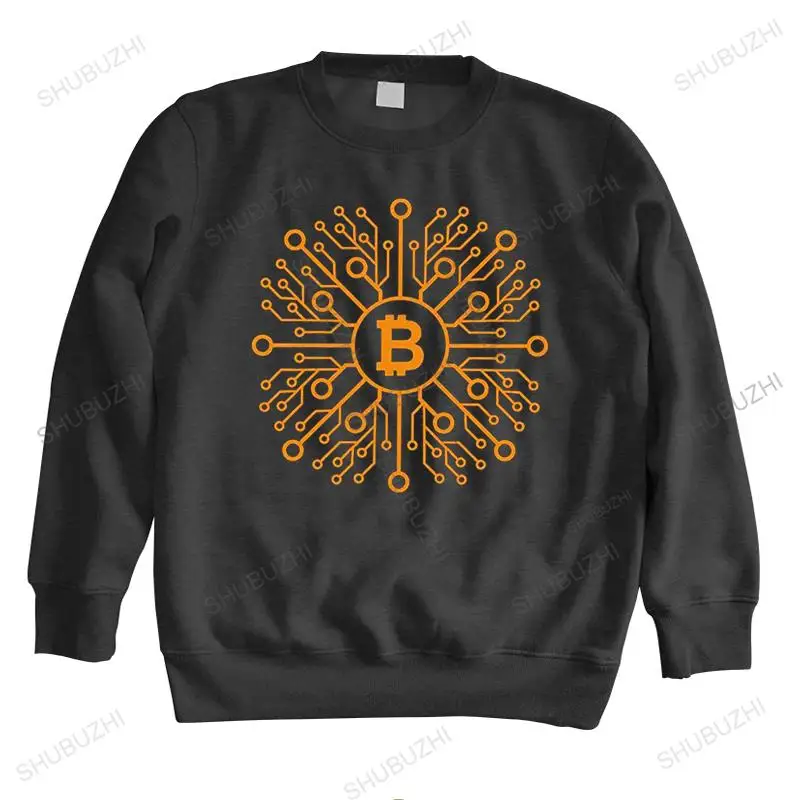 Bitcoin Lines hoodie Men Soft Cotton sweatshirt Handsome sweatshirts Top long sleeves Cryptocurrency Crypto Currency hoodies