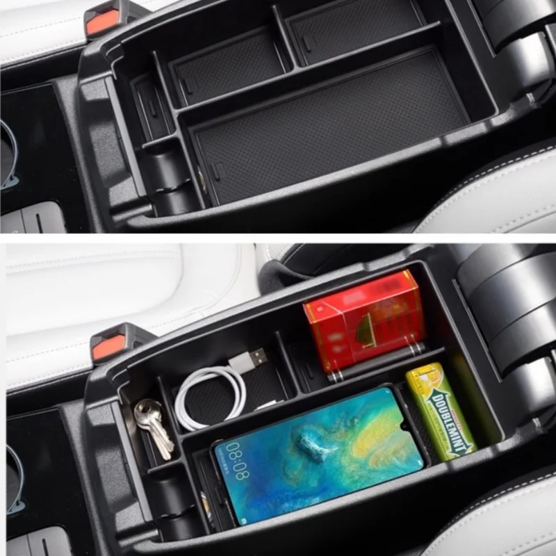 Car Central Control Armrest Box Storage Box For Ford Ruiji Fox 2010-2025 Car Storage Organizing Accessories