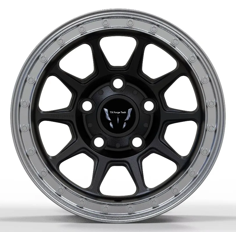 Source Factory Forged Wheels 16 17 18 19 Inch 4 X 4 Wheel Off Road Beadlock Custom  Alloy Passenger Car Wheel Rims