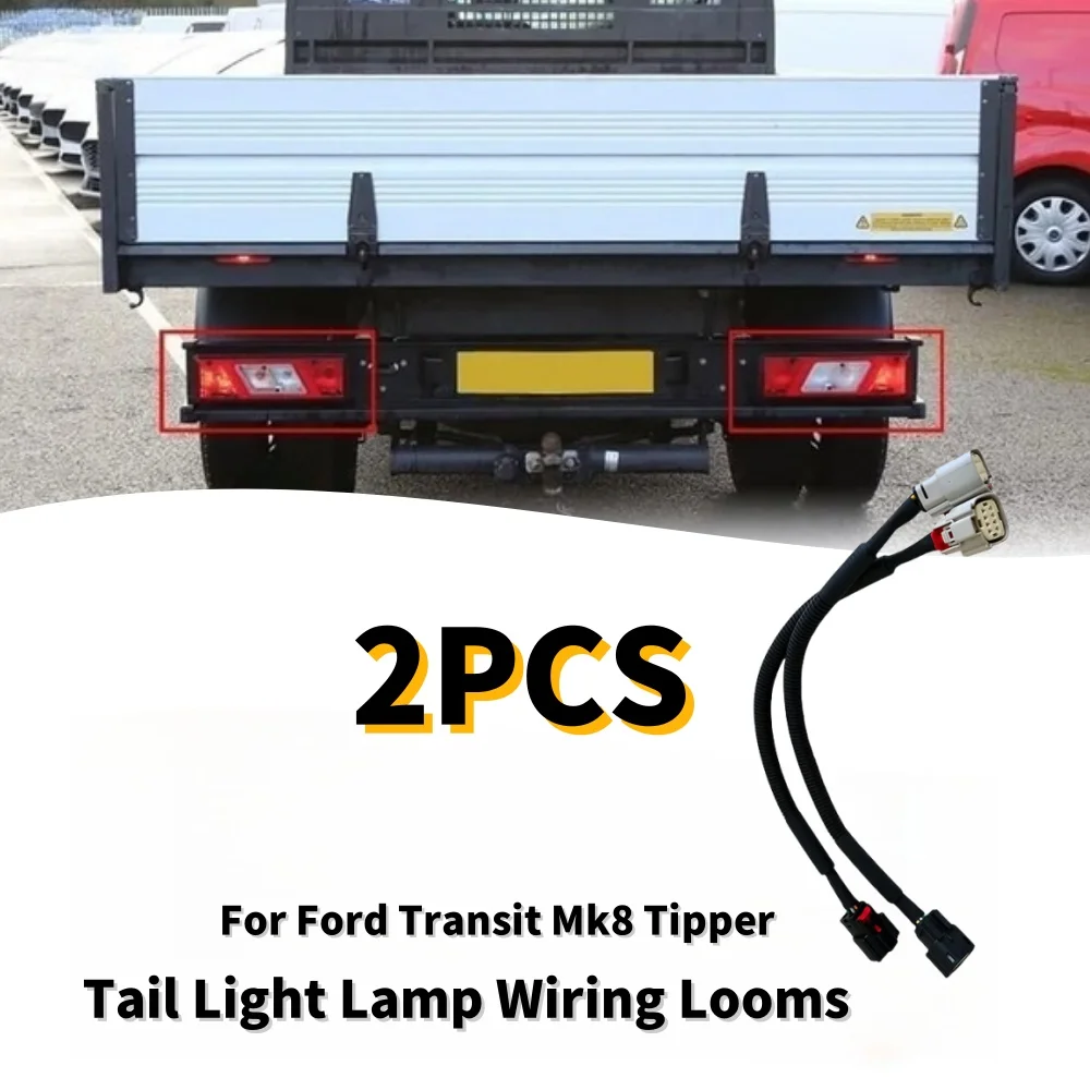 

1Pcs Car Tail Light Lamp Wiring Looms Light Wire Replacement For Ford Transit Mk8 Tipper Car Signal Lamp Accessories