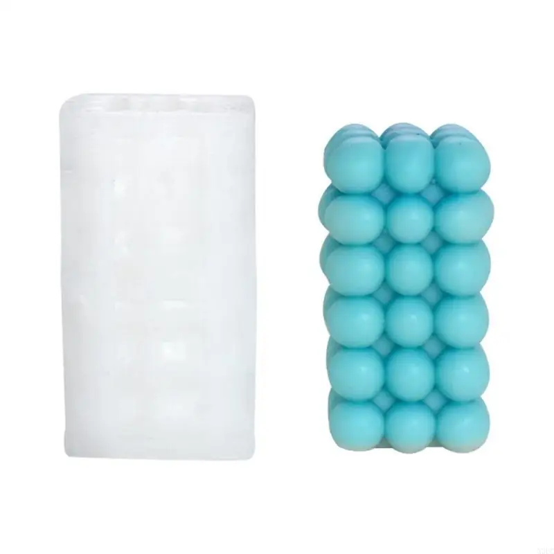 

Bubble Cube-Ball Resin Mold Silicone Mould DIY Craft Cookie Fondant Soap Decorations X3UC