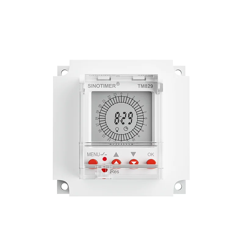 Grande Display LCD 7 giorni programmabile 24 ore Timer analogico uscita di tensione 85-265V contatto bagnato interruttore orario staccabile 10A/30A