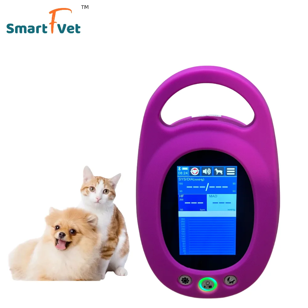 Smart F Vet Veterinary Instrument HV-MT02 Good Quality Equipment Vet Sphygmomanometer blo od Pressure moni tor