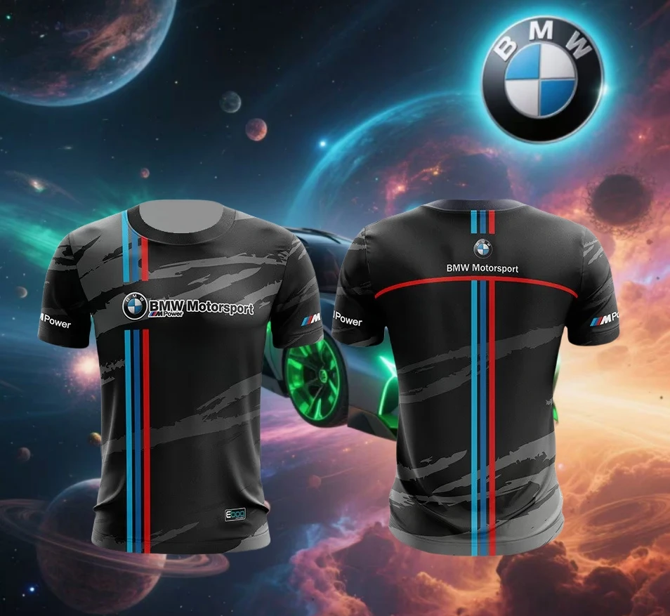 

2025 Summer BMW GS Motorcycle Riding Suit Men's Quick-drying T-shirt Short-sleeved Racing Suit Casual and Breathable New Fashion