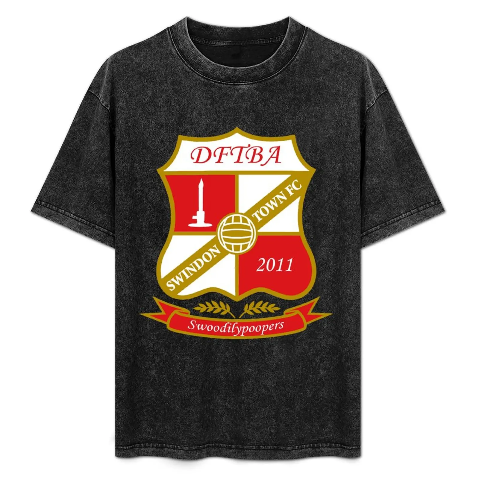 

The Swindon Town Swoodilypoopers 2 T-Shirt Summer Print Short Sleeve Tee
