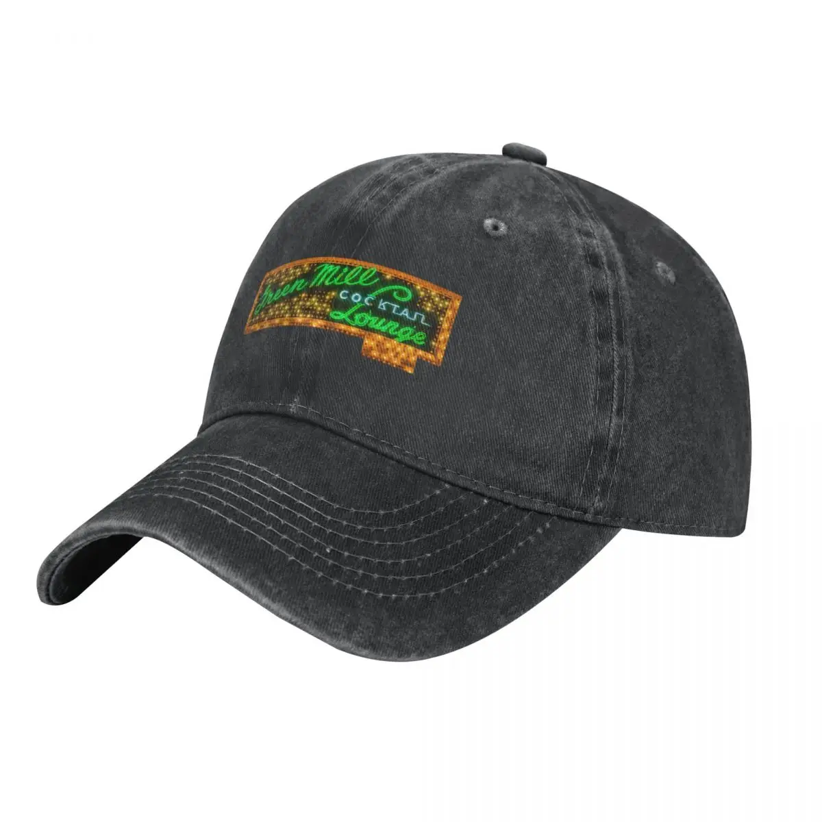 

Green Mill Lit Up Cowboy Hat Golf Cap Custom Cap Trucker Hats For Men Women's