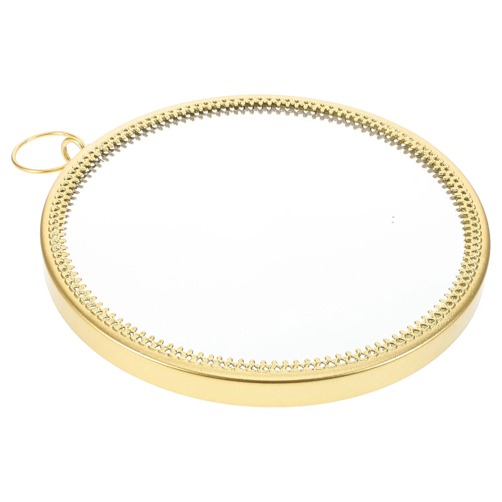 

Round Wall Hanging Mirror Vanity Mirror Smooth High-Definition Surface for Bedroom Bathroom Entryway