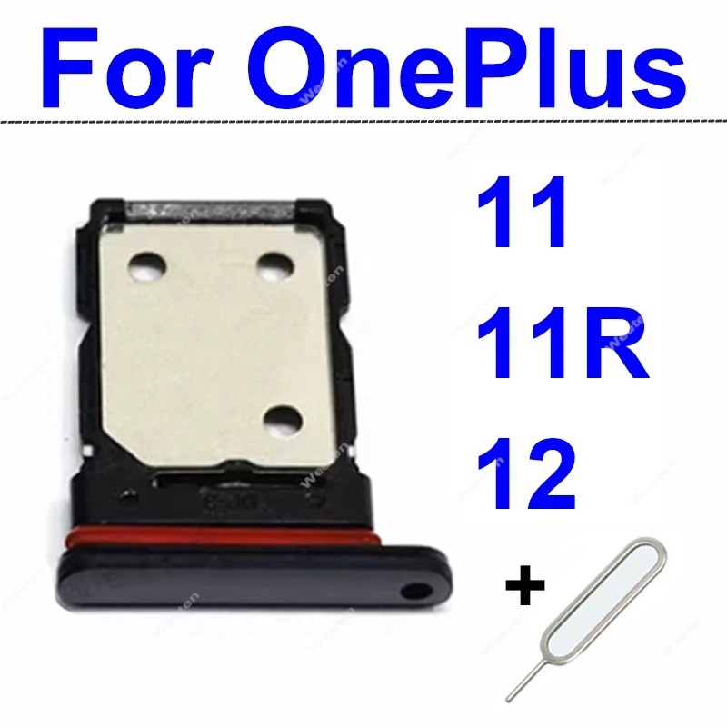 Plateau de carte SIM pour Oneplus 1 + 11 11R 12 5G, double plateau de carte SIM, adaptateur de fente pour carte Sim, pièces de lecteur de carte
