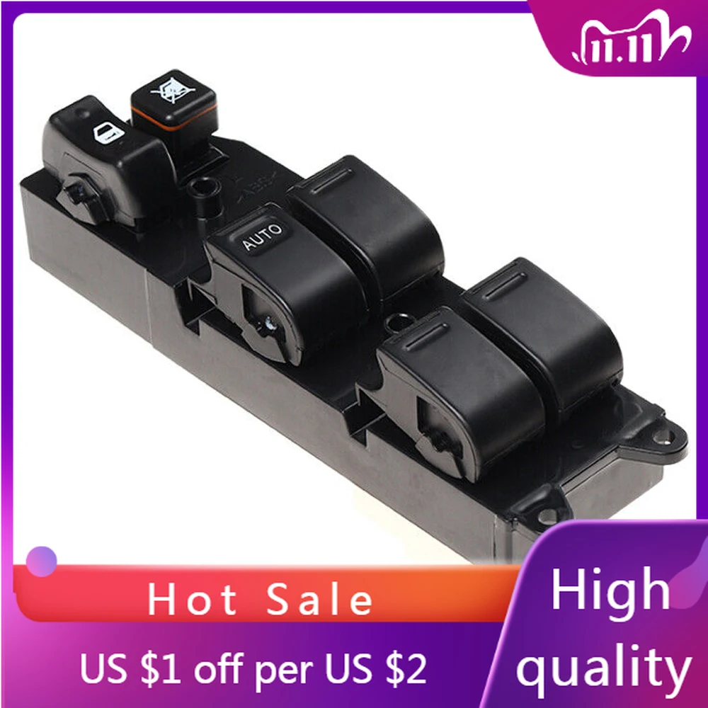 

Power Window Control Master Switch Lifter For Toyota Camry Corolla Yaris 4Runner Hilux Land Cruiser 90 1995-2005 84820-60090