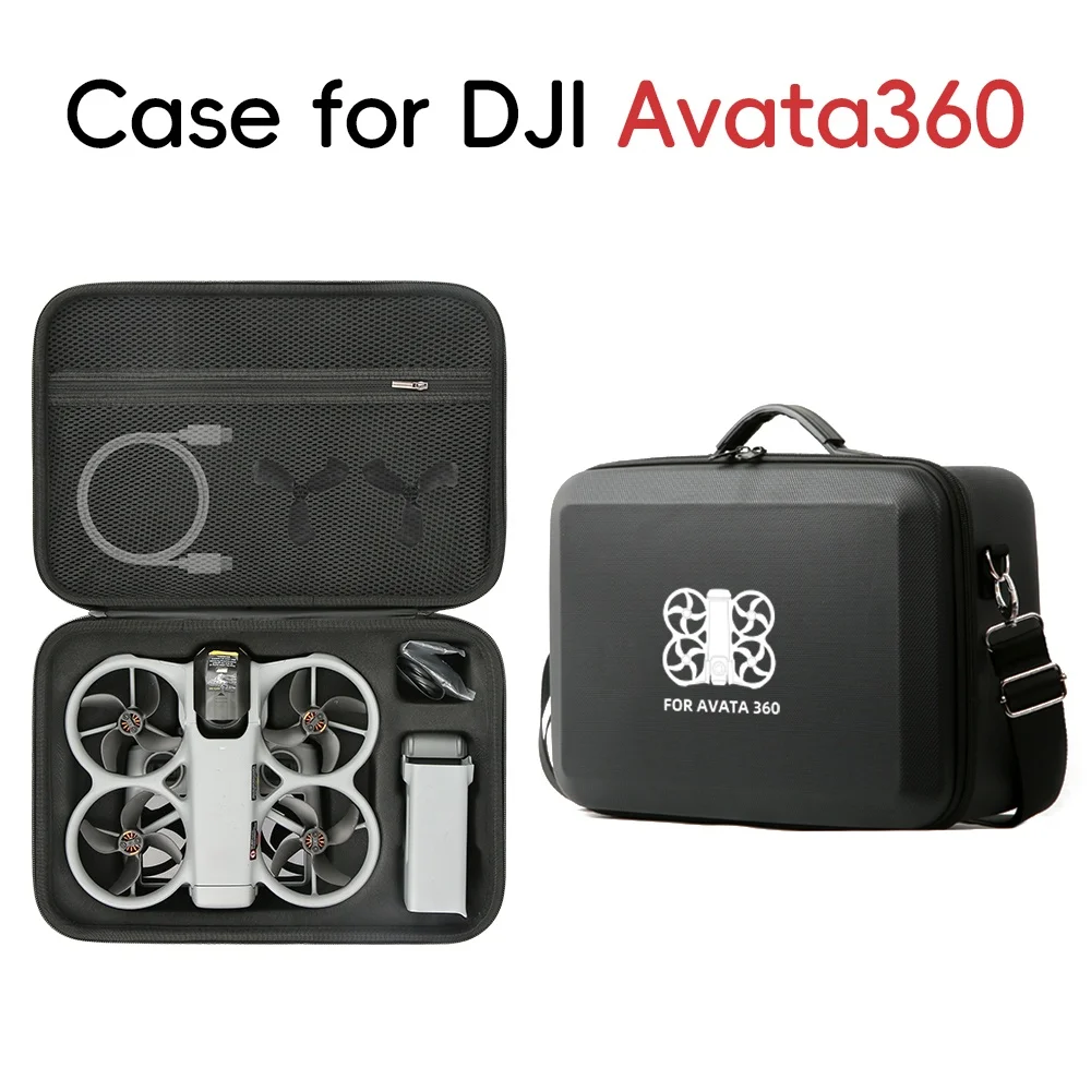

Portable Shockproof Storage Bag for DJI Avata 360 RC 2 Remote Controller Waterproof Protective Carrying Case Drone Accessories