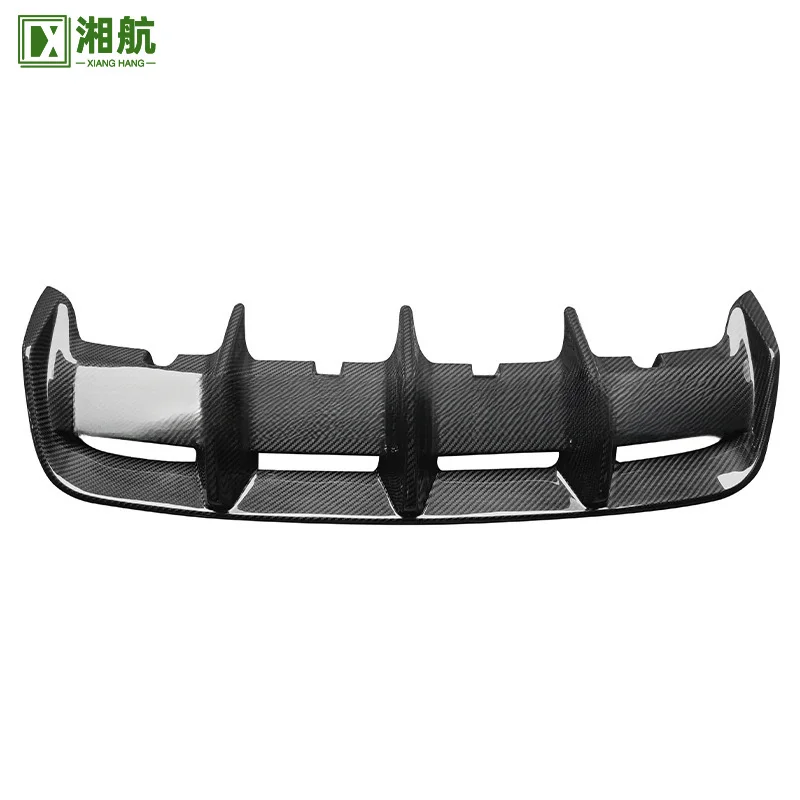 Suitable for 17-23 Porsche Panamera Upgrade Carbon Fiber SD Blade Rear Lip Trim