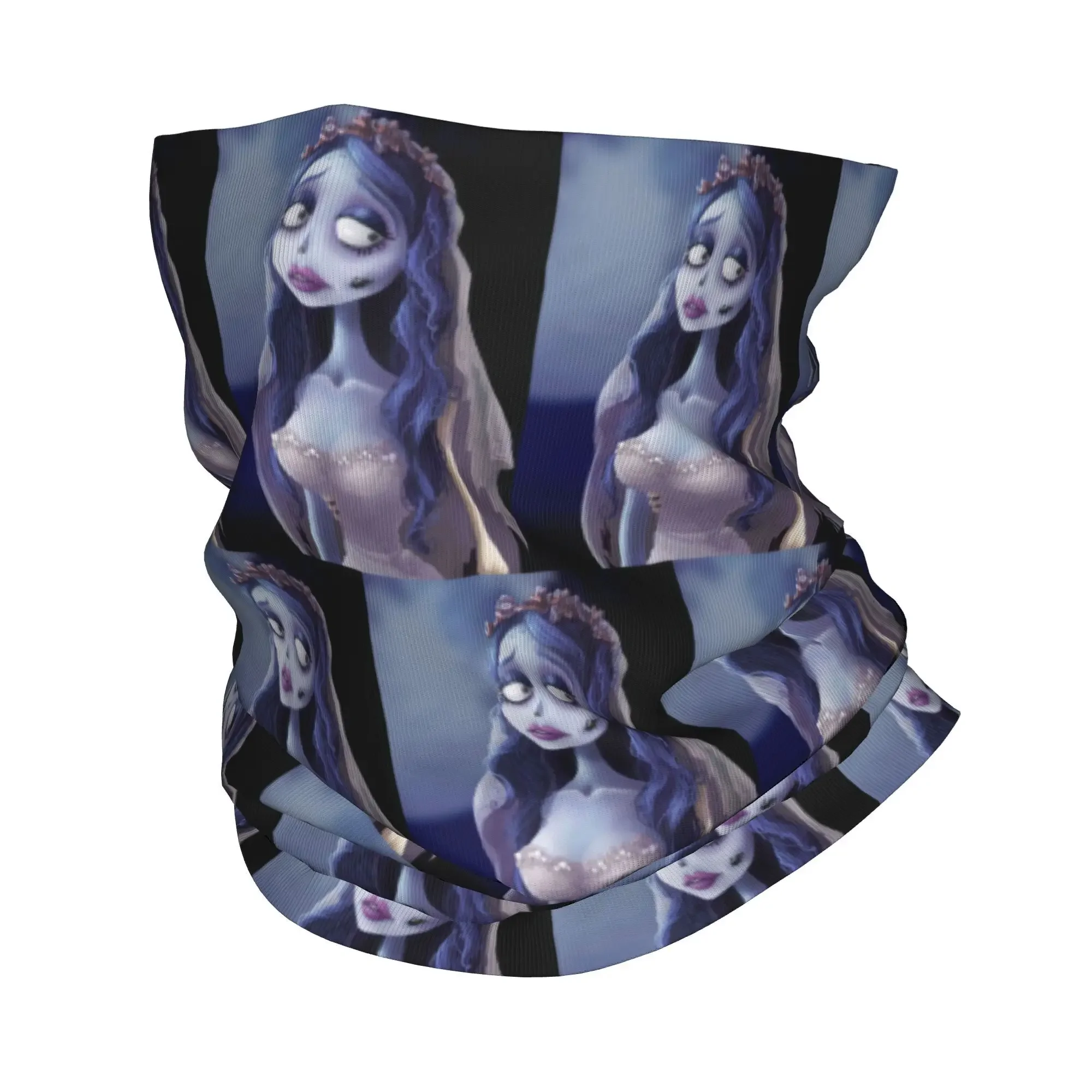 

Emily The Corpse Bride Bandana Neck Gaiter Printed Face Scarf Multifunction Headband Hiking Fishing Unisex Adult Winter