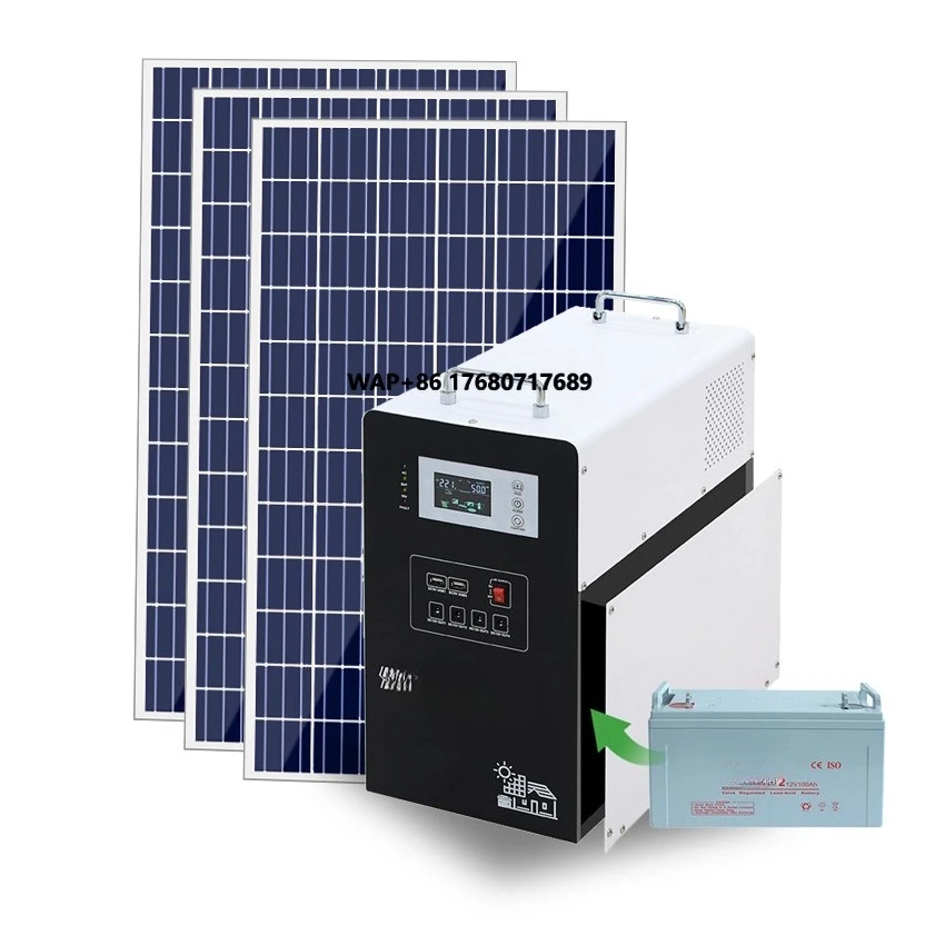 

Complete Home Solar Panel System 1 kw 300w 500w 12v 220v off Grid Energy Solar Storage System