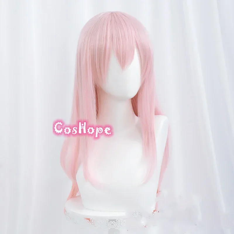 Super Sonico Cosplay 60cm Long Wig Christmas Pink Wig Cosplay Anime Wig Heat Resistant Synthetic Wigs