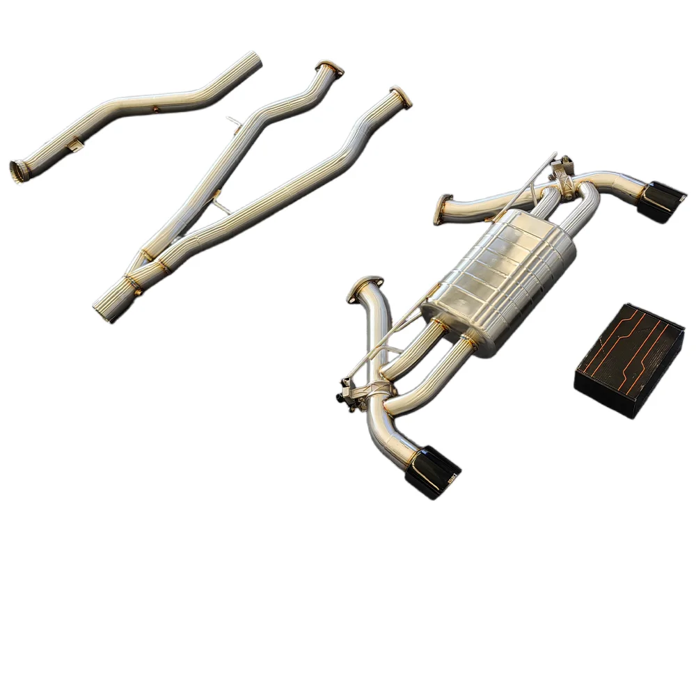 Race Performance Catback Muffler for Z4 G29 M40i 3.0 2019-2024 Tuning Valvetronic Exhaust System Y Mid Pipe Muffler - view 4