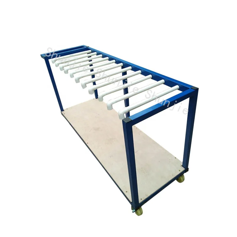 Cantilever Double-layer Doors And Windows Classified Storage Trolley Wooden Door Panel Workshop Turnover Trolley