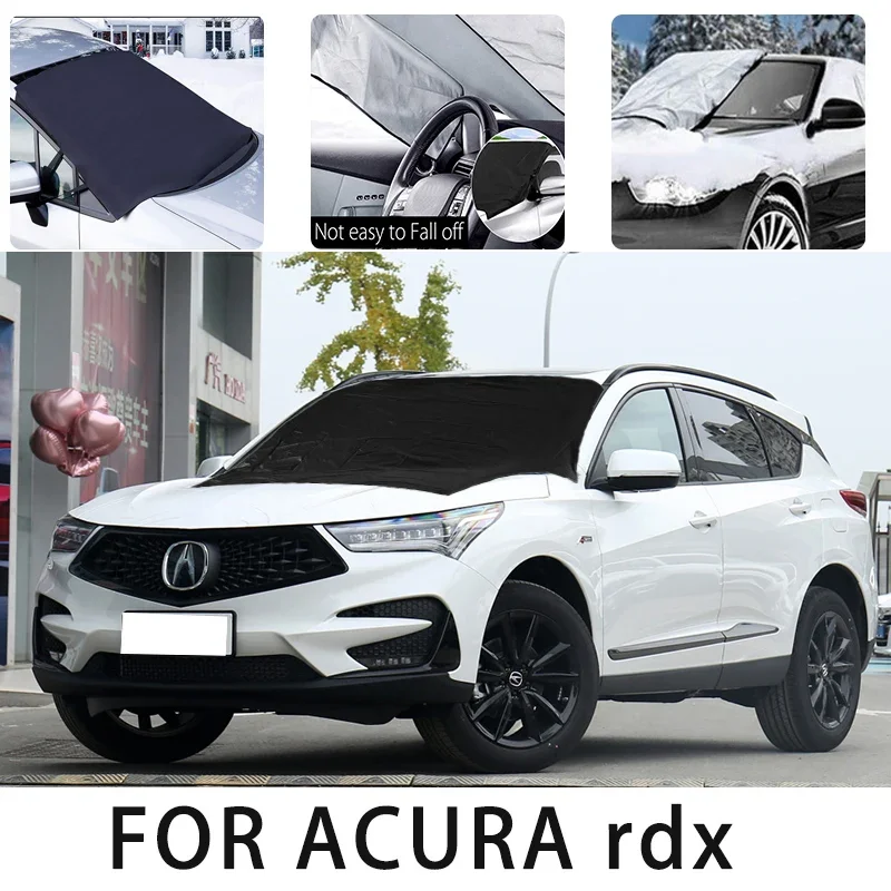 

Car snow cover front cover for ACURA rdx snowprotection heat insulation shade Sunscreen wind Frost prevention car accessories