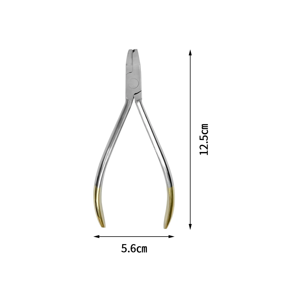 Alicates de ganchos prensables dentales, alicates de prensado de acero inoxidable, pinza de gancho libre, alicates de colocación, herramienta de instrumentos de odontología