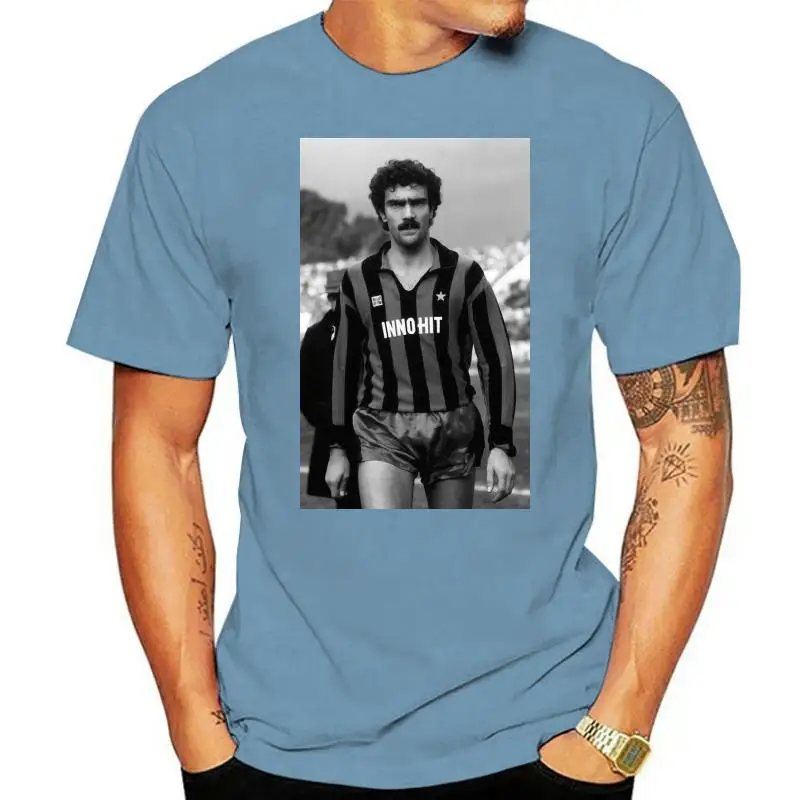 T-SHIRT BEPPE BERGOMI ZIO INTER CALCIO VINTAGE ANNI 80 1 - S-M-L-XL-2XL-3XL