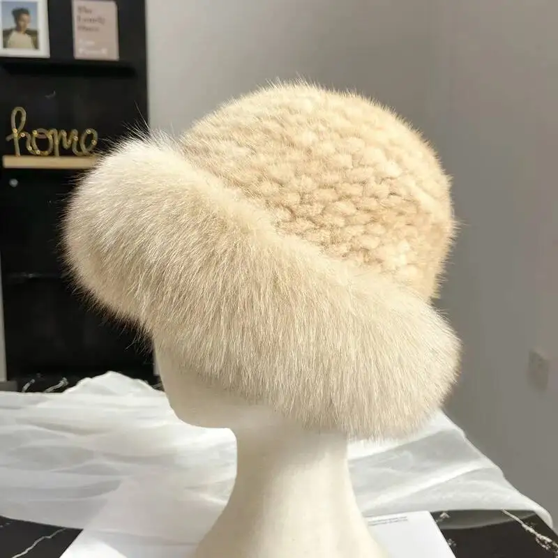 chapeau-en-fourrure-de-vison-naturelle-100-fourrure-veritable-chapeau-bomber-d'hiver-chapeau-en-fourrure-tricotee-epaisse-chapeau-bomber-de-luxe-en-vraie-fourrure-casquettes-en-fourrure-pour-femme