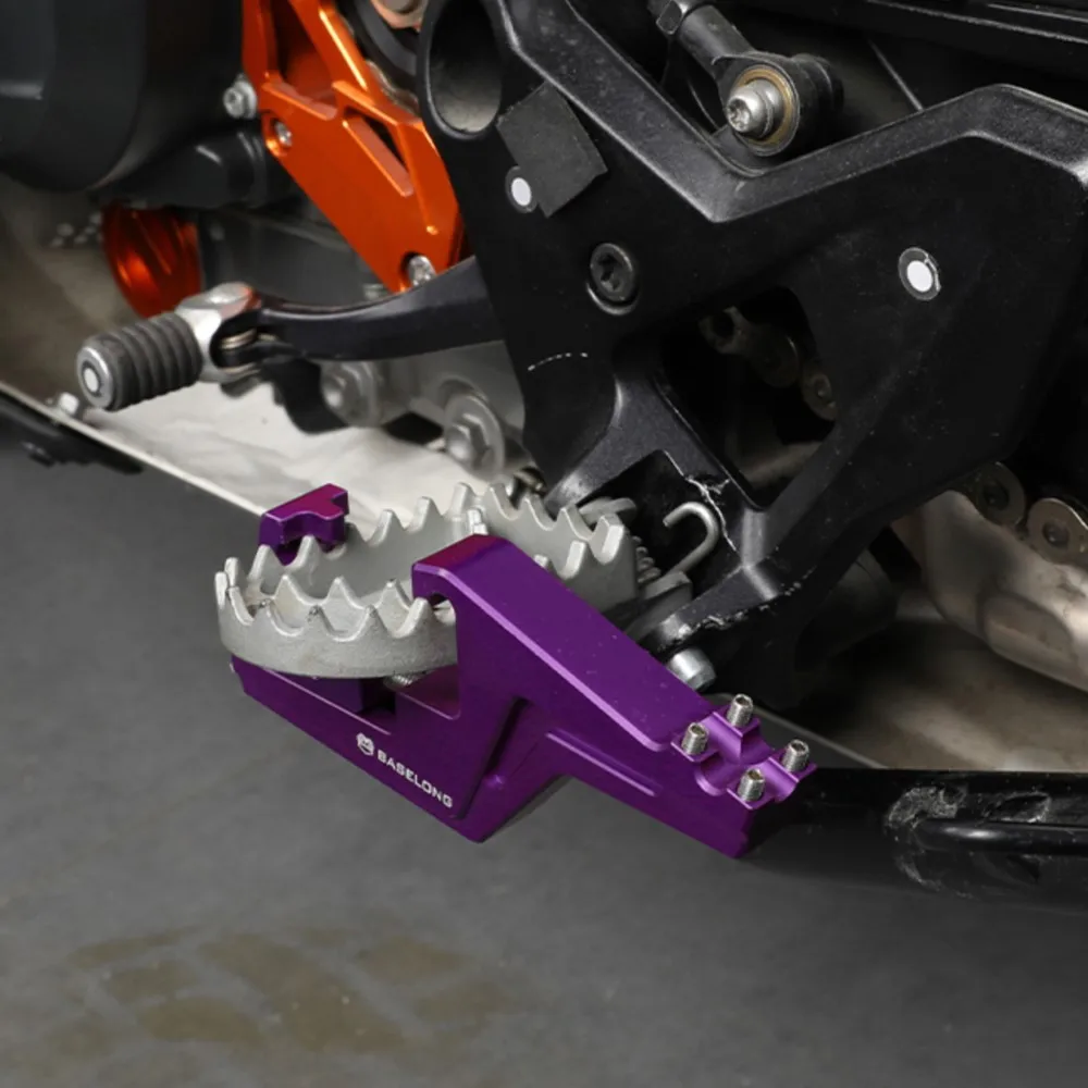 

FOR KTM 125 200 250 300 350 380 400 450 500 520 525 530 EXC F EXC-G SXF XCF Motorcycle Accessories Passenger Footpegs Extensions