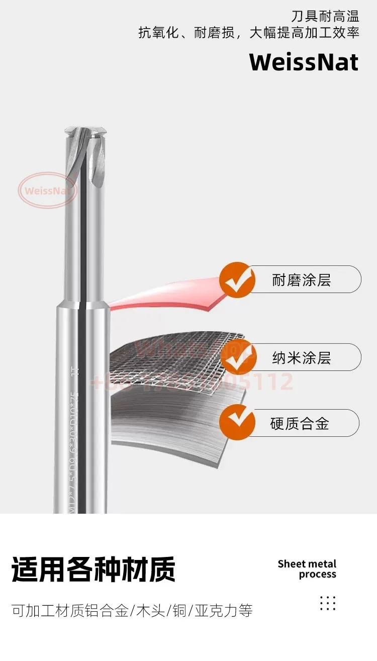 Einzel gewinde fräser