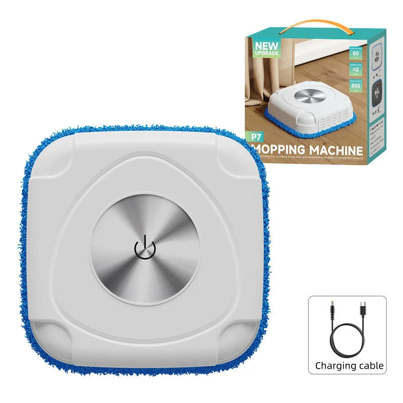 

Household Wet and Dry Intelligent Mopping Robot USB Charging Floor Automatic Cleaning Mopping Machine 800mAh