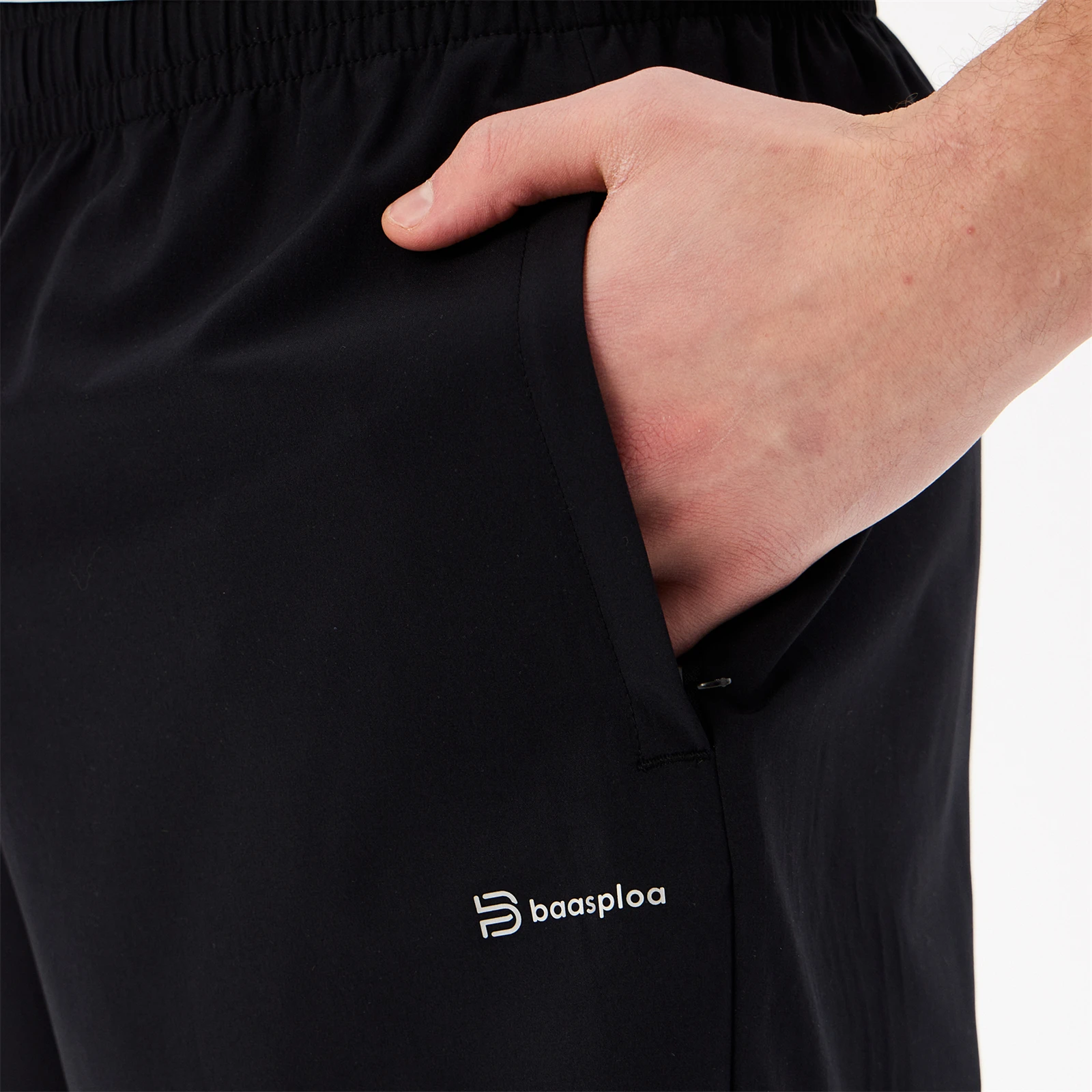 Baasploa Pantaloncini sportivi da uomo ad asciugatura rapida Pantaloni sportivi da fitness morbidi e traspiranti estivi Pantaloni elastici a cinque