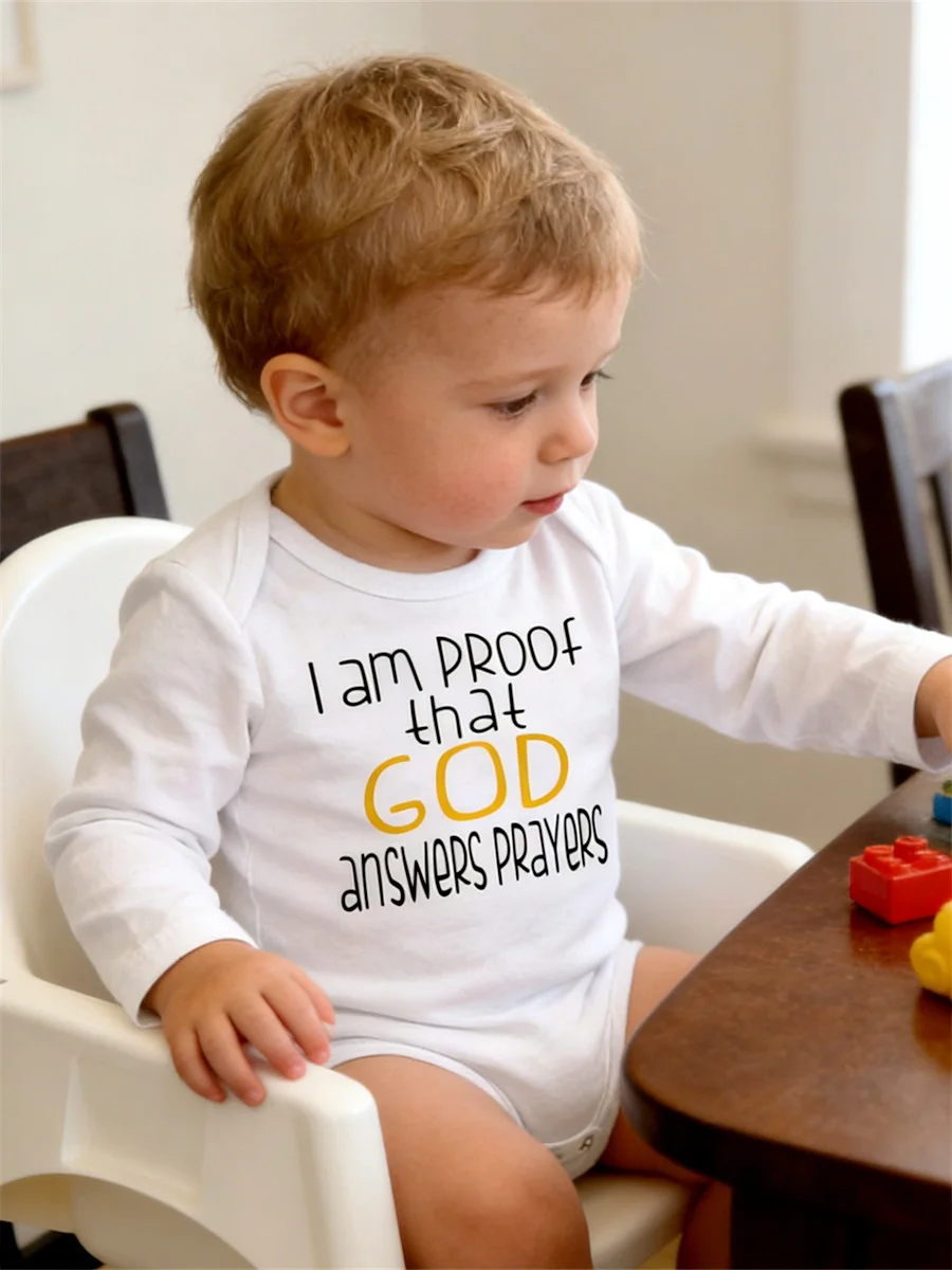 

Детские боди с милым буквенным принтом, комбинезоны с длинным рукавом, коллекция 2026 года, летне-осенняя одежда для младенцев и малышей, для мальчиков и девочек