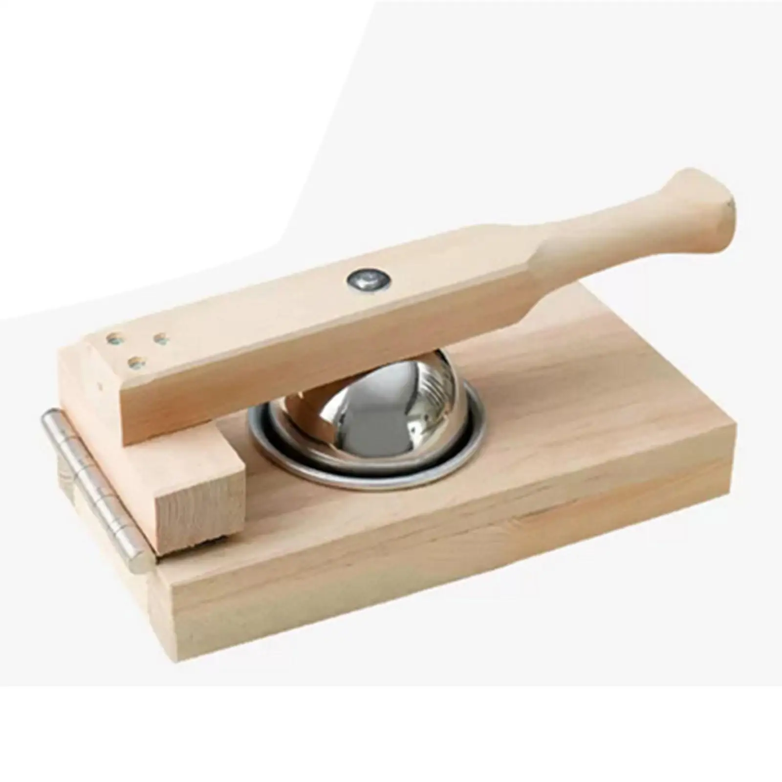 Mochi Maker Green Ball Maker Wooden Dumpling Wrapper Maker Multiuse Qingming Fruit Maker for Home Pancakes Pastry Cooking