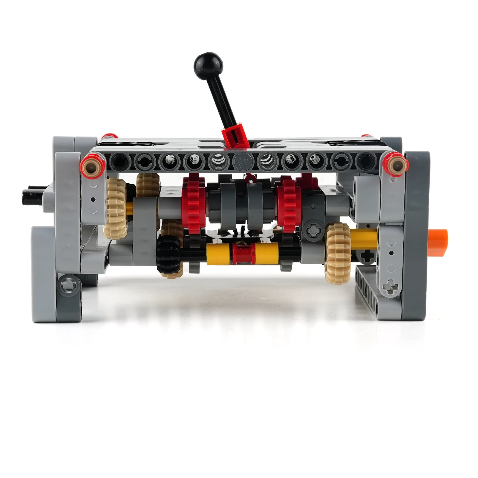 5-biegowa skrzynia biegów z biegiem wstecznym, mały dyferencjał, zestaw DIY, manualna skrzynia biegów, model, edukacyjny zestaw klocków konstrukcyjnych