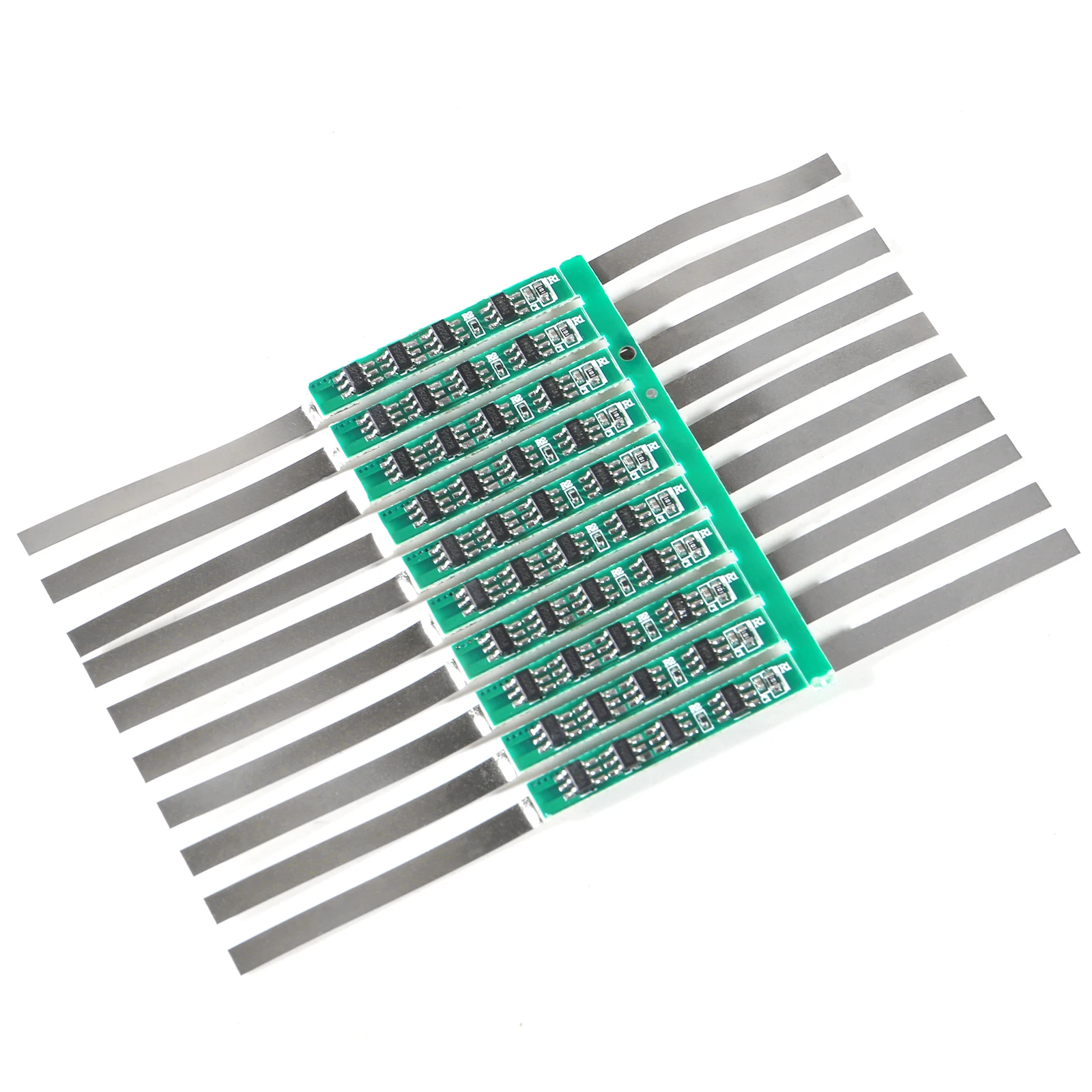 Scheda di protezione BMS 3.7V 3A per batteria al litio 1S BMS 18650 Plat protettivo da sovraccarico con scheda di protezione PCB a cintura